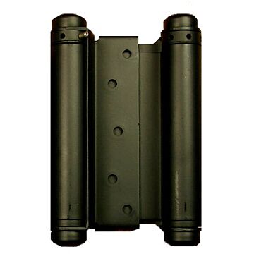 Hinge Outlet 70 lb 1-1/4 to 1-3/4 in Matte BlackAdjustable Medium Duty Double Action Spring Hinge
