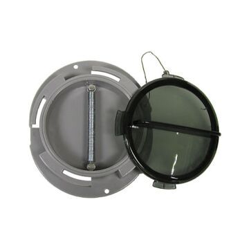 Peterson 6 in Round Plastic Certificate Holder