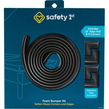 Safety 1st Adhesive Foam Brown Edge Roll and Corners Bumper Kit