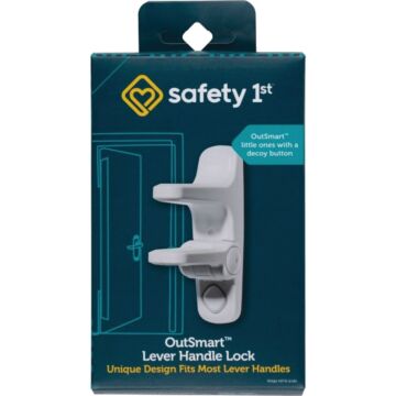 Safety 1st OutSmart Lever Handle White Door Lock