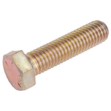 Titan™ 1/2"-13 x 2" Hex Head Tap Bolt, Coarse Thread, Yellow Zinc