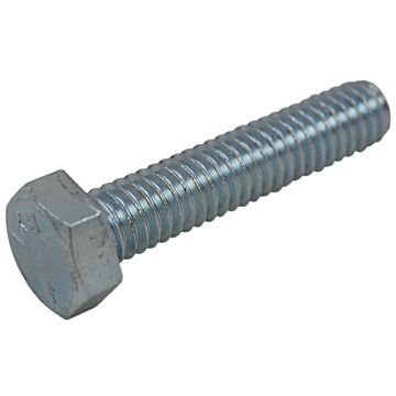 Steel Zinc Hex Tap Bolt 1/4"-20 x 2" Gr 5
