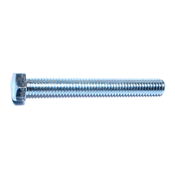3/8"-16 x 3" Hex Head Tap Bolt, Coarse Thread, Zinc 