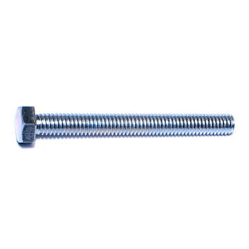 5/16"-18 x 3" Hex Head Tap Bolt, Coarse Thread, Zinc 