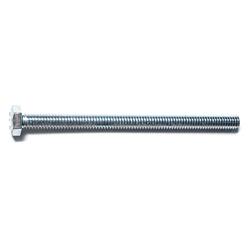 5/16"-18 x 5" Hex Head Tap Bolt, Coarse Thread, Zinc 