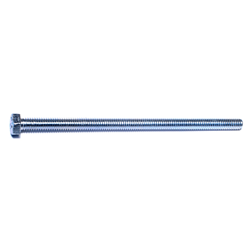 5/16"-18 x 6" Hex Head Tap Bolt, Coarse Thread, Zinc 
