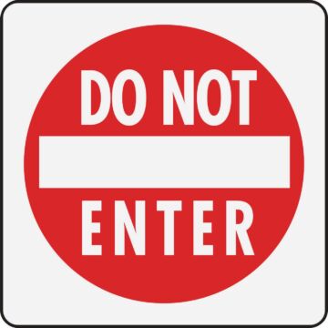 HY-KO Hy-Ko Do Not Enter Sign