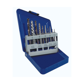Irwin IRWIN 10-pc Spiral Extractor & Drill Bit Set in Metal Index