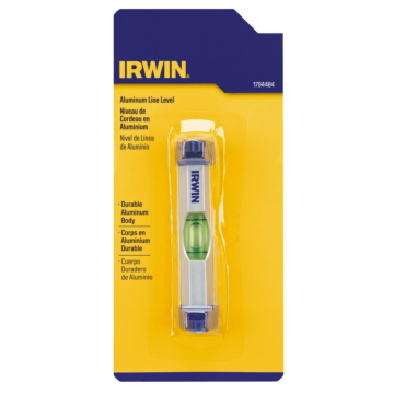 Irwin 3 in. Aluminum Line Level - Silver