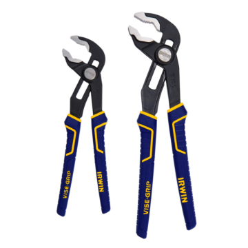 Irwin Groovelock V-Jaw Pliers Set (2pc)