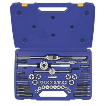 Irwin IRWIN Tap And Die Set, Metric, 53-Piece