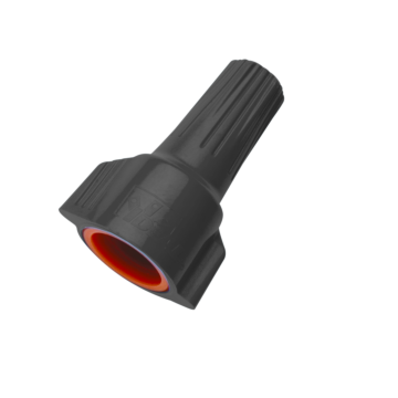 Ideal Industries WeatherProof Wire Connector, Model 61® Gray/Orange, Card of 25