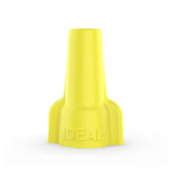 Ideal Industries Wing-Nut 451 Wire Connectors (Yellow - 250pk)