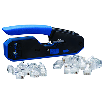 Ideal Industries Data/Voice Modular Plug Crimp Tool Kit