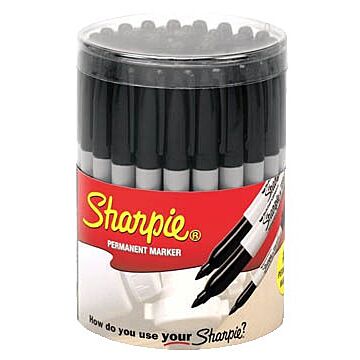 Sharpie Fine Point Permanent Marker, Black