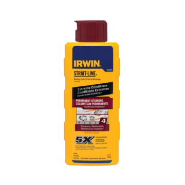 Irwin IRWIN Chalk 6Oz Crimson Red Perm Stain Dt