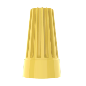 Ideal Industries WireTwist WT4 Wire Connector (Yellow - 25pk)