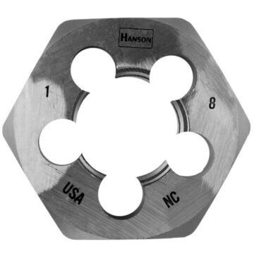 Irwin IRWIN Die 1-8 1 13/16 Nc Sh, For Tap Die Extraction