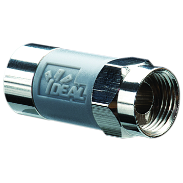 Ideal Industries TLC™ RG-6 F Tool-less Compression Connector -4 pk