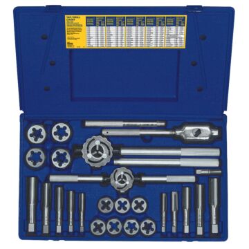 Irwin 25pc Tap & Hex Die Set 9/16 in-1 in