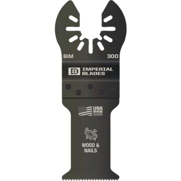 Imperial Blades IBOA300-1 One Fit™ 1-1/4" Standard Wood & Nails Blade, 1PC