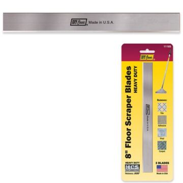 IVY Classic® 0.035 in Thk Steel Floor Stripper Blade