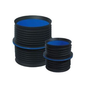 Fernco 6 in ABS Black Drain Coupler