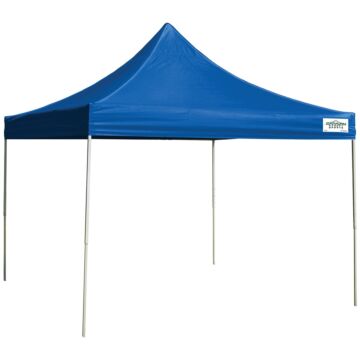 Seasonal Trends Steel Framed Polyester Caravan Canopy (Blue) 10 ft L x 10 ft W x 10.6 ft H