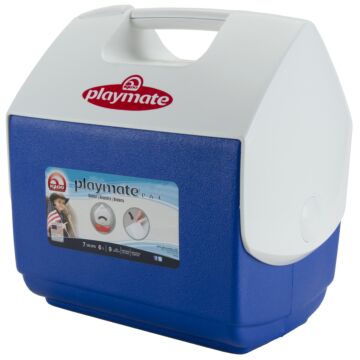 Igloo Playmate Pal Beverage Cooler (Blue) 7 qt