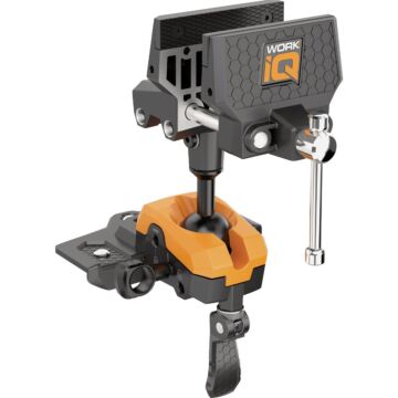 Work IQ Tools IQ Vise 360-Degree Articulating Bench Vise