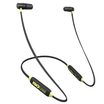 ISOtunes 27 dB Black With Yellow Earplug