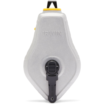 Irwin STRAIT-LINE Classic Aluminum Chalk Reel w/ Blue Chalk