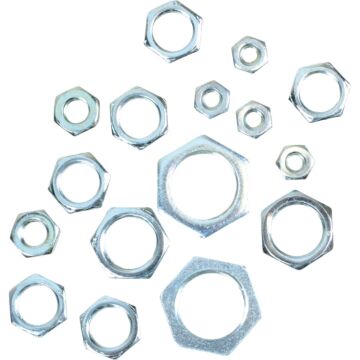 Jandorf Steel Hex Nuts Assortment (16-Piece)