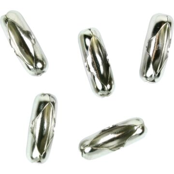 Jandorf #6 Nickel Chain Connector (5-Pack)