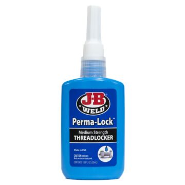 J-B WELD Perma-Lock Blue Medium Strength Threadlocker 50 mL