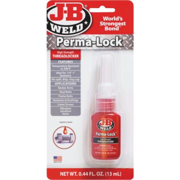 J-B WELD J-B Weld Perma-Lock 0.44 Oz. Red Threadlocker