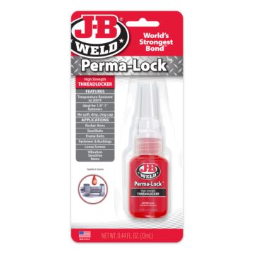 J-B WELD J-B Weld Perma Lock High-Strength Threadlocker (Red) 13mL
