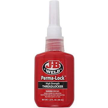 J-B WELD Perma-Lock Red High Strength Threadlocker 36 mL