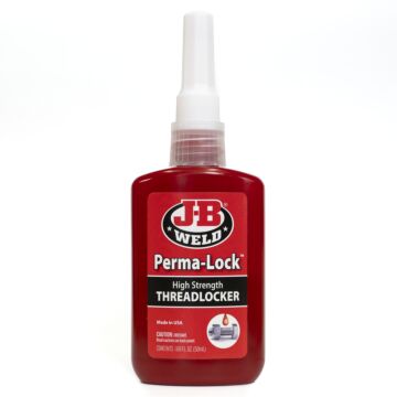 J-B WELD Perma-Lock Red High Strength Threadlocker 50 mL