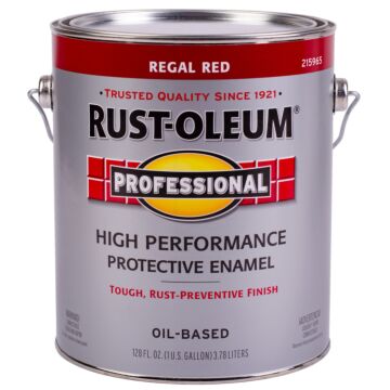 Rustoleum Professional Oil-Based Protective Enamel (Gloss - Regal Red) 1 gal