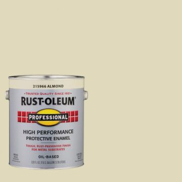 Rust-Oleum Professional Oil-Based Gloss VOC Formula Rust Control Enamel, Almond, 1 Gal.