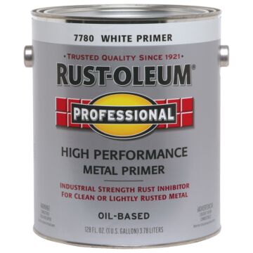 Rustoleum Professional Oil-Based Metal Primer (Flat - White) 1 gal