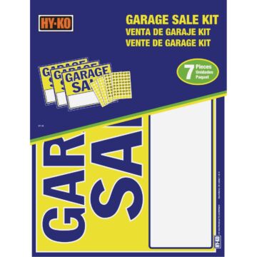HY-KO Hy-Ko Garage Sale Sign Kit (7-Piece)