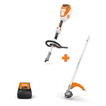 STIHL KMA 80 R Cordless Kombi AK Series String Trimmer Kit w/ AL 101, AK30, & FS-KM