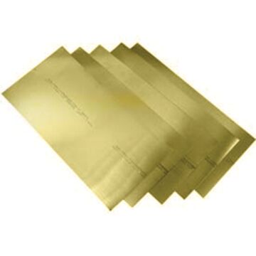 K&S Brass Shim (Brass) Assorted x 4" x 10"