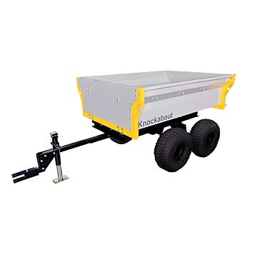 Knockabout 33 cu-ft 3,000 lb Tow-Behind Tandem Axle Dump Trailer