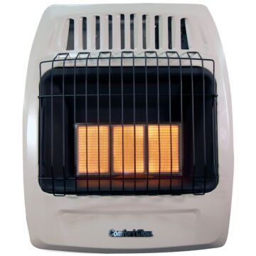 Comfort Glow Propane/Natural Gas Vent-Free Wall Heater - 18,000 BTUs