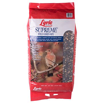 Lyric Supreme Multiple Species Wild Bird Seed - 20 lb