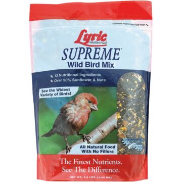 Lyric Supreme Multiple Species Wild Bird Seed - 4.5 lb