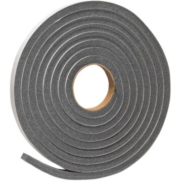 Do it 3/4 In. W x 1/2 In. T x 17 Ft. L Charcoal Poly Foam Weatherstrip Tape